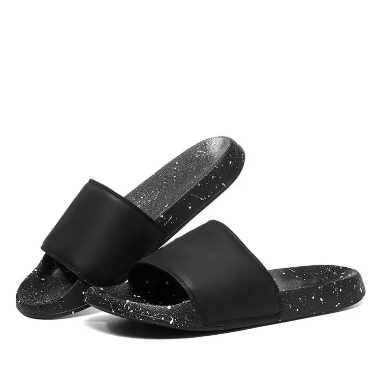 China Factory High Quality Cheap Casual Simple Fashion Styles Colorful Summer Home Couple Men Women Flat Slippers Featured Image